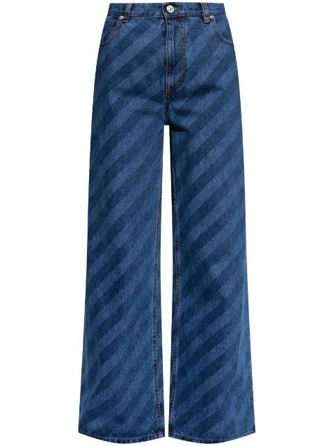 striped jeans by MARNI