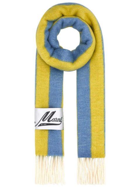 striped scarf by MARNI