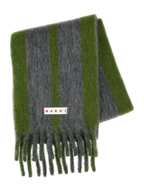 striped scarf by MARNI