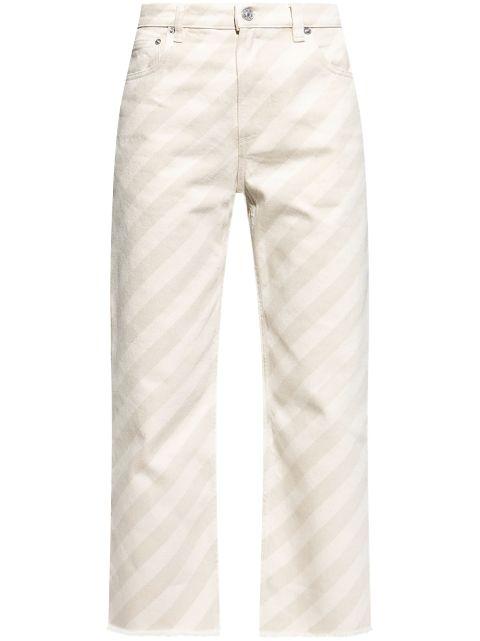 striped trousers by MARNI