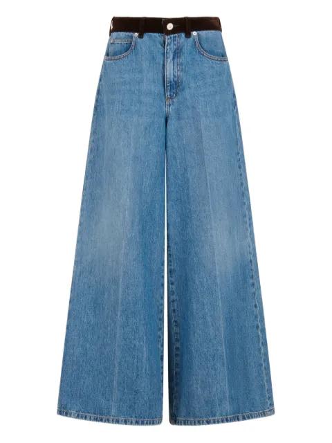 tulip-patch jeans by MARNI