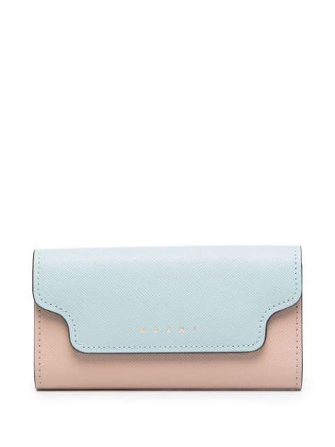 two-tone leather keyholder by MARNI
