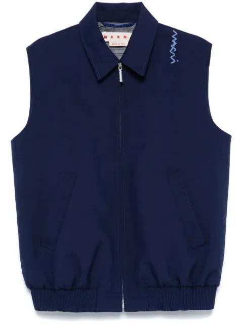 virgin wool gilet by MARNI