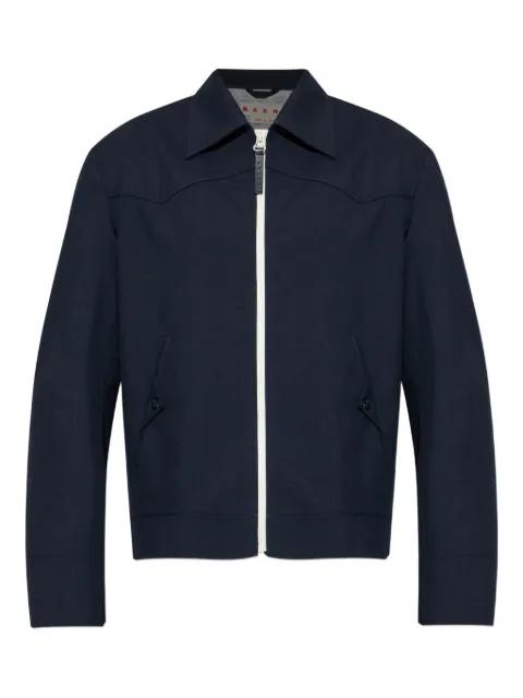 zip-up jacket by MARNI