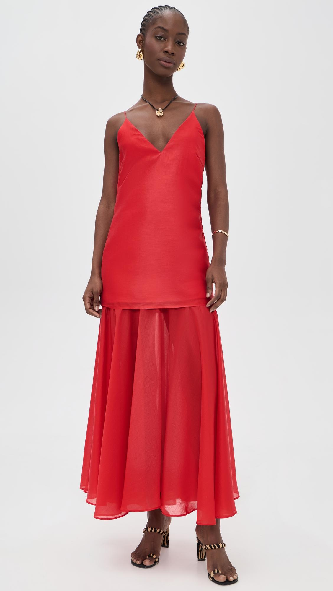 Layered Strappy Maxi Dress by MARQUES' ALMEIDA