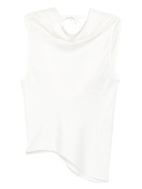 asymmetric cown-neck top by MARQUES' ALMEIDA