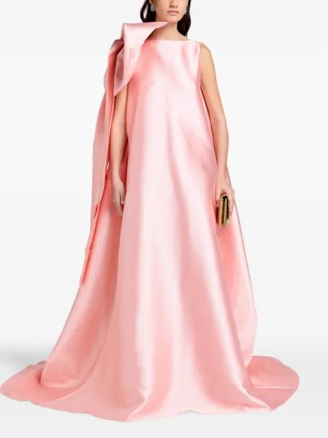 bow-detail maxi dress by MARQUES' ALMEIDA
