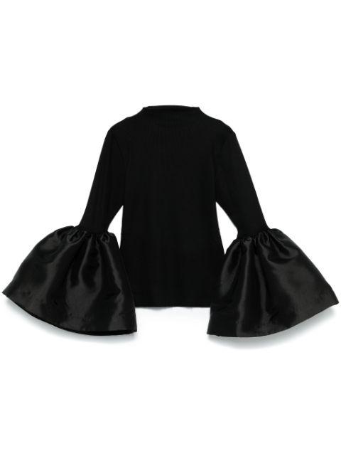 flared-cuff top by MARQUES' ALMEIDA