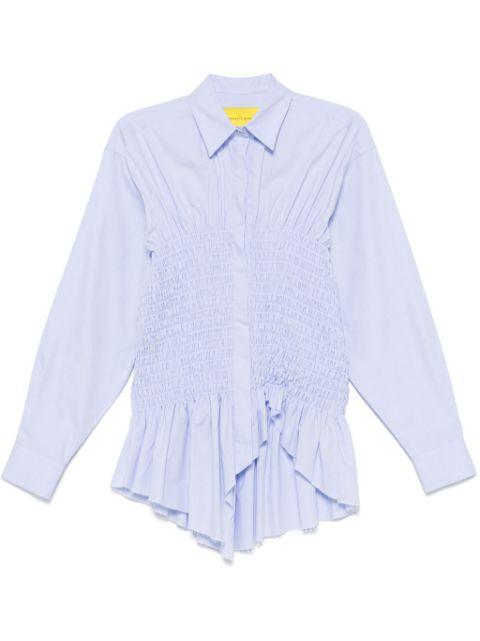 smocked shirt by MARQUES' ALMEIDA