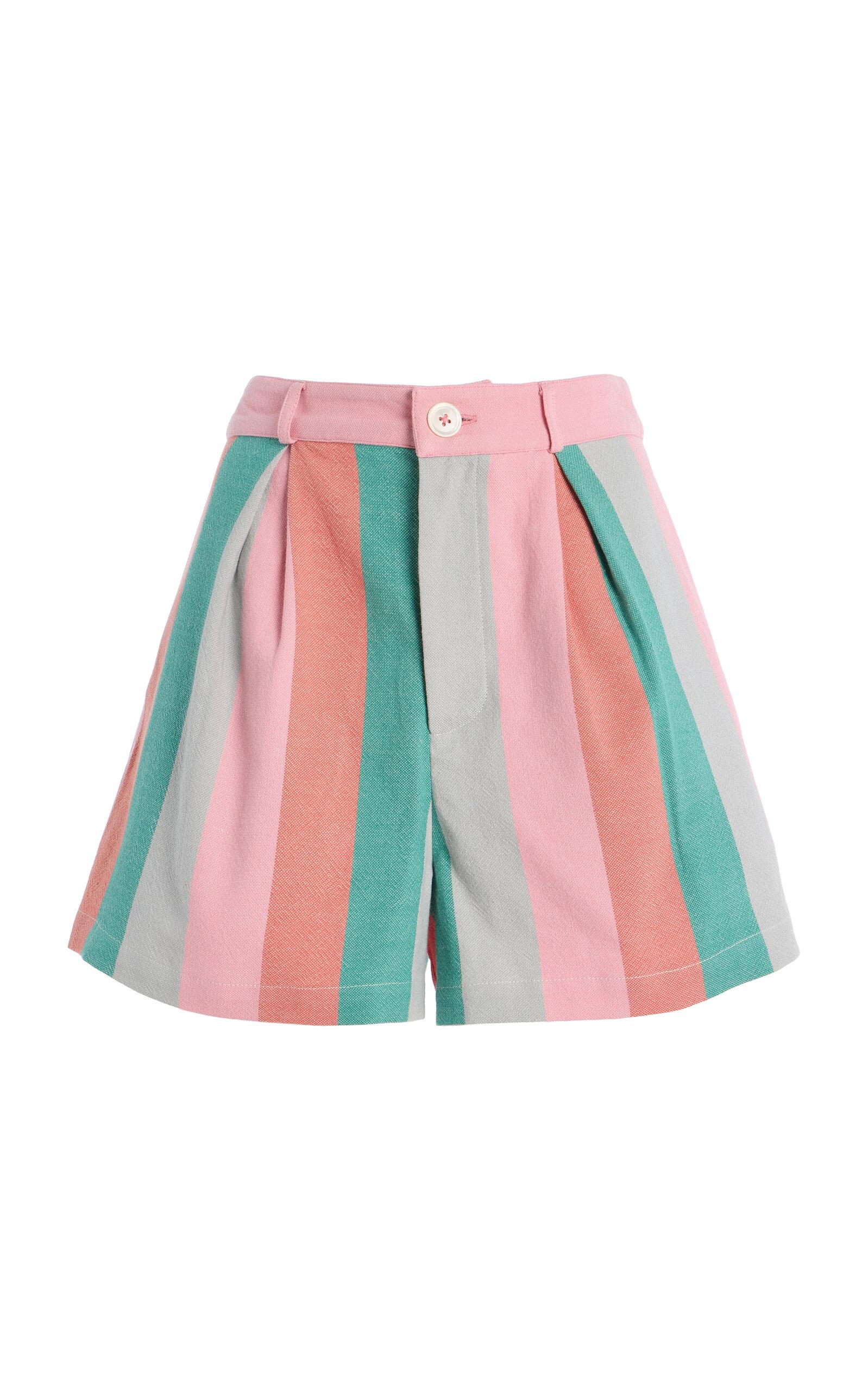 Marrakshi Life Exclusive Rivieratriped Cottonhorts - Moda Operandi by MARRAKSHI LIFE Marrakshi Life Exclusive Rivieratriped Cottonhorts - Moda Operandi by MARRAKSHI LIFE