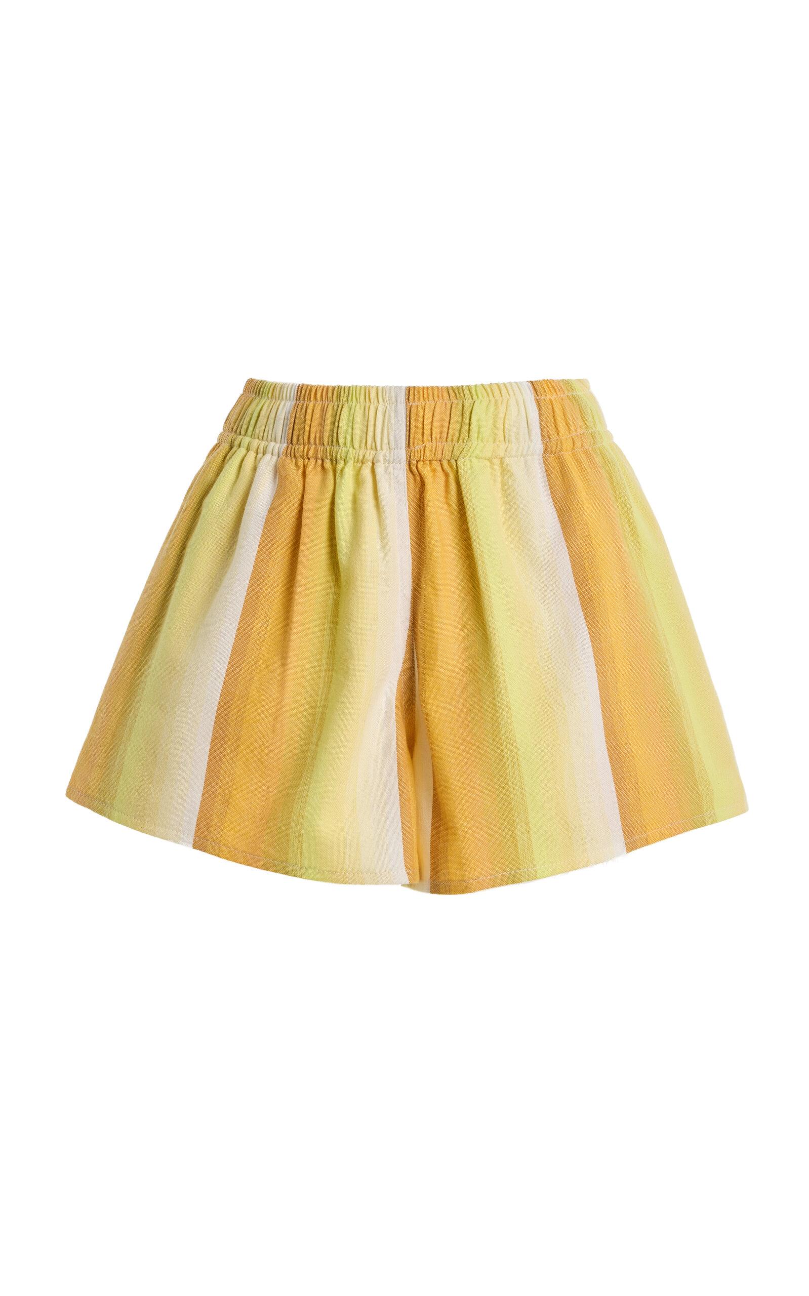 Marrakshi Life The High-Waisted Cotton Shorts - Moda Operandi by MARRAKSHI LIFE