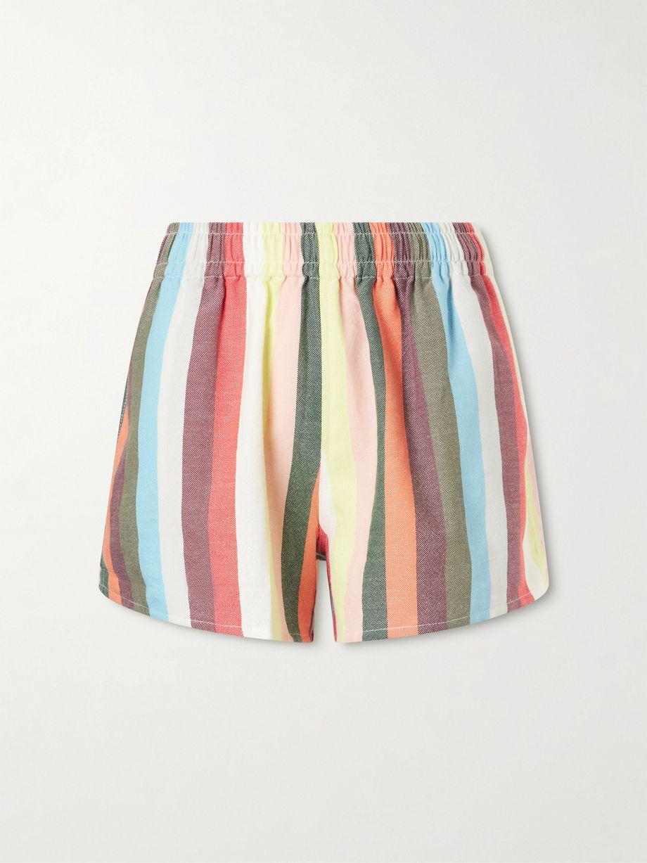 Striped cotton shorts by MARRAKSHI LIFE