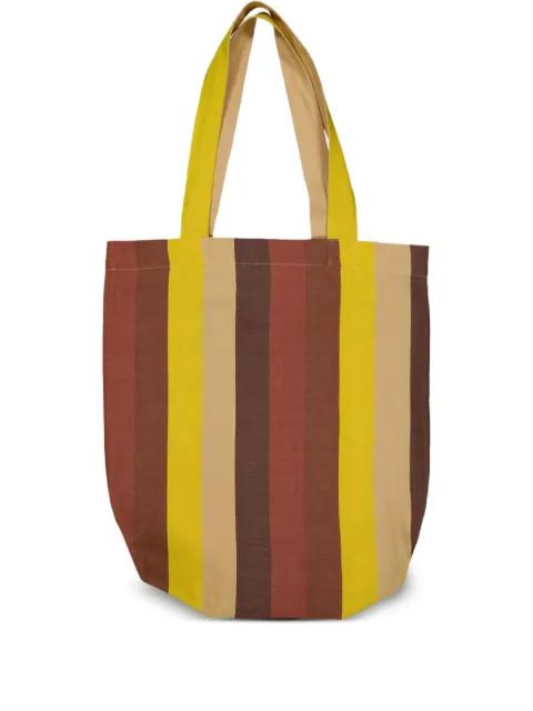 striped cotton shoulder bag by MARRAKSHI LIFE