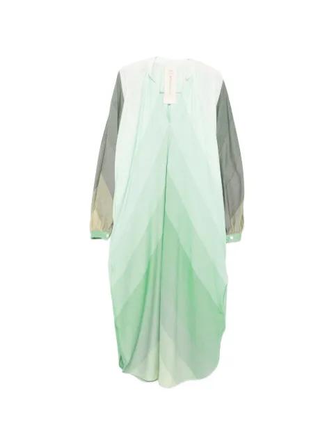 striped long-sleeve maxi dress by MARRAKSHI LIFE