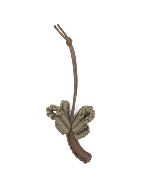 Palm Tree knotted bag charm by MARREA