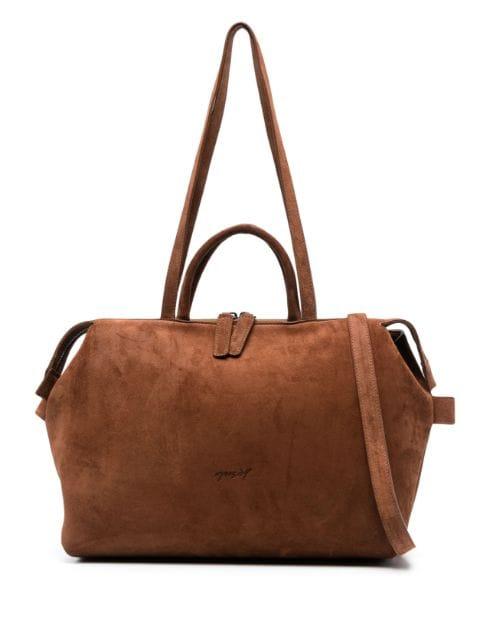 4 Dritta suede tote bag by MARSELL