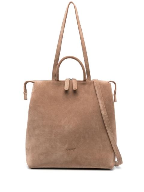4 Lunga suede tote bag by MARSELL