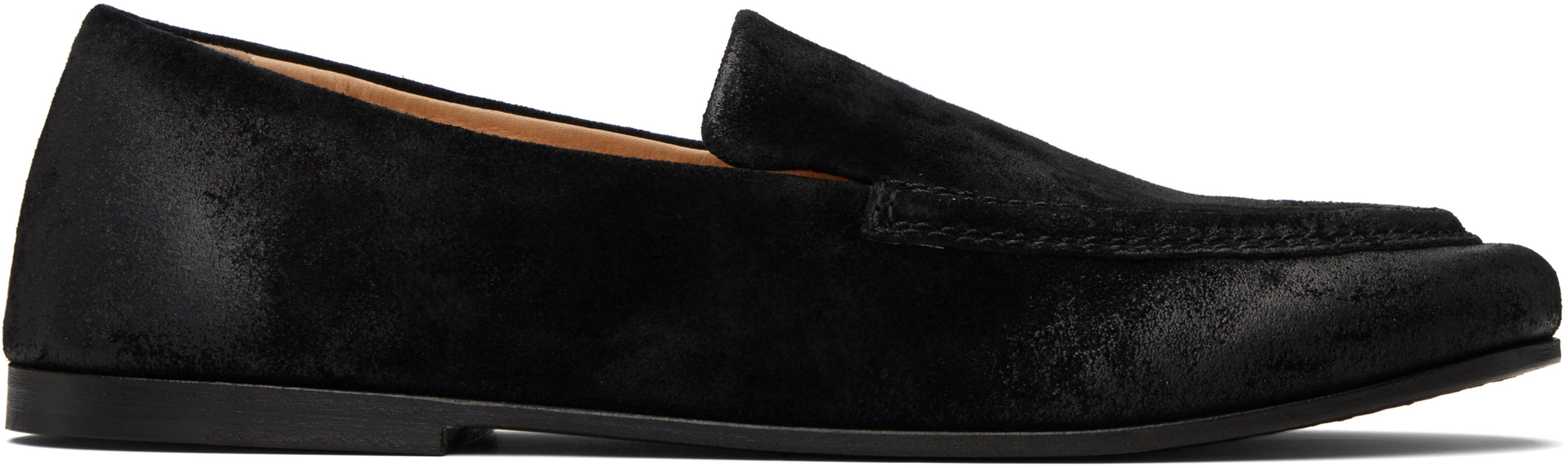 Black Borsone Loafers by MARSELL