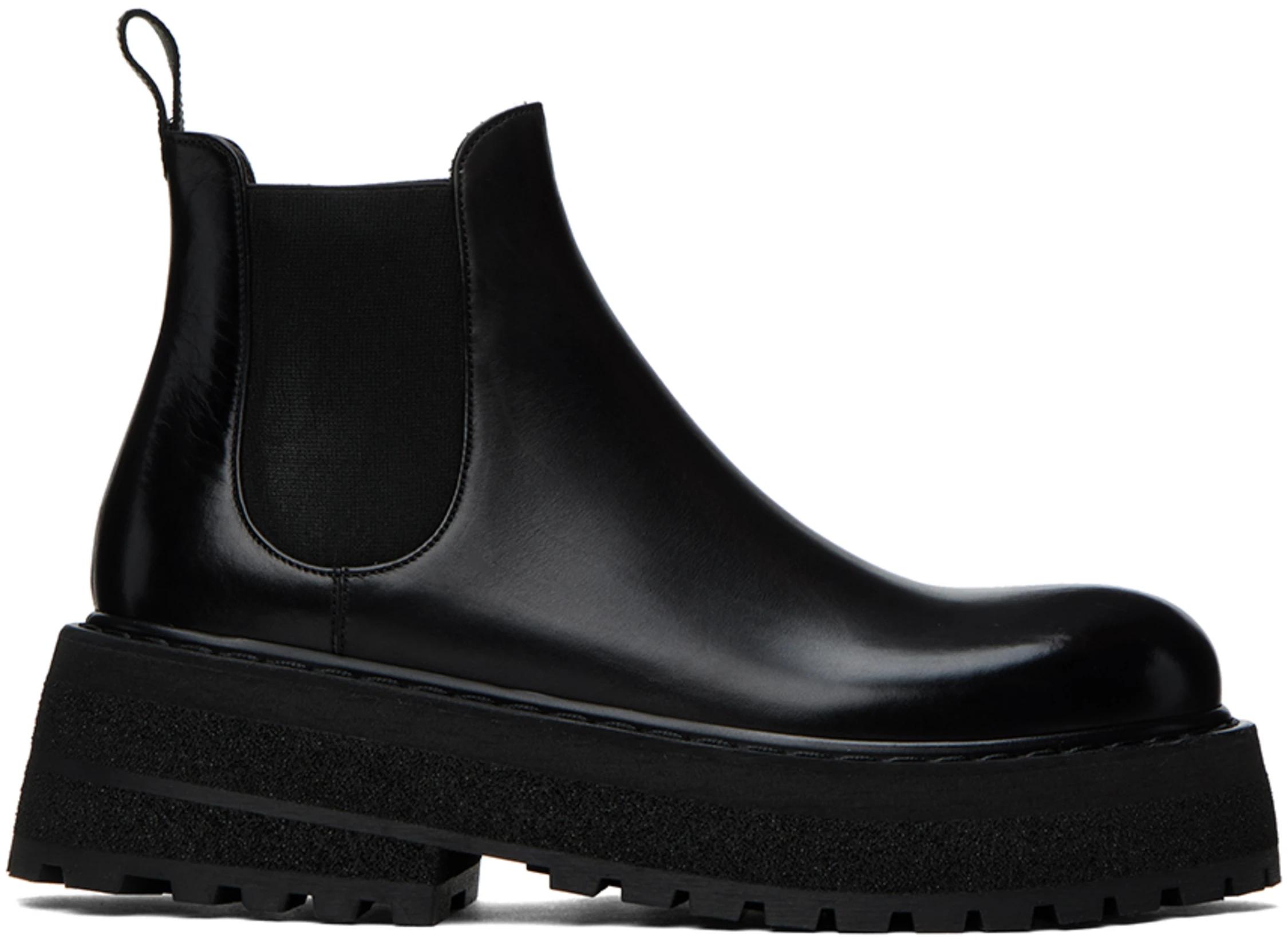 Black Carretta Chelsea Boots by MARSELL