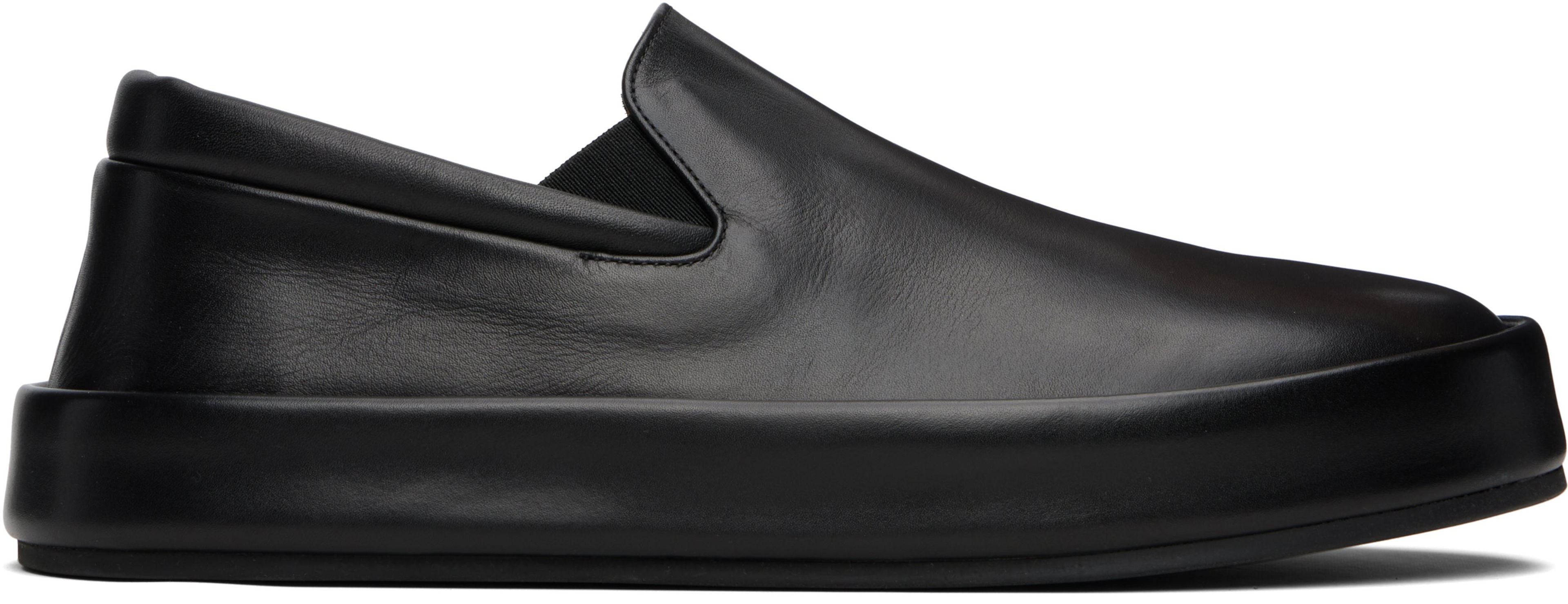Black Cassapelle Slip-On Sneakers by MARSELL