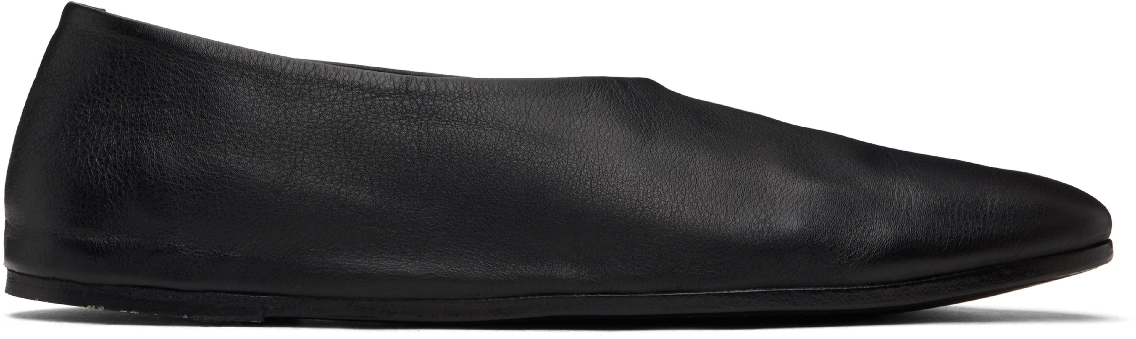 Black Coltellaccio Slippers by MARSELL