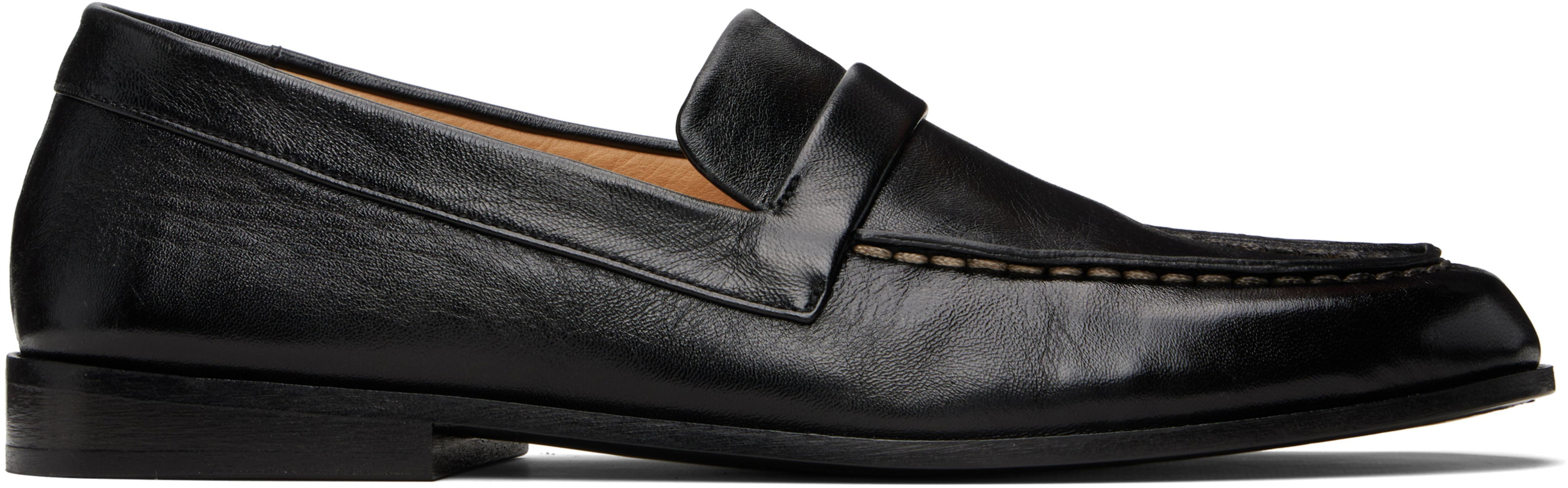 Black Mobasso Loafers by MARSELL