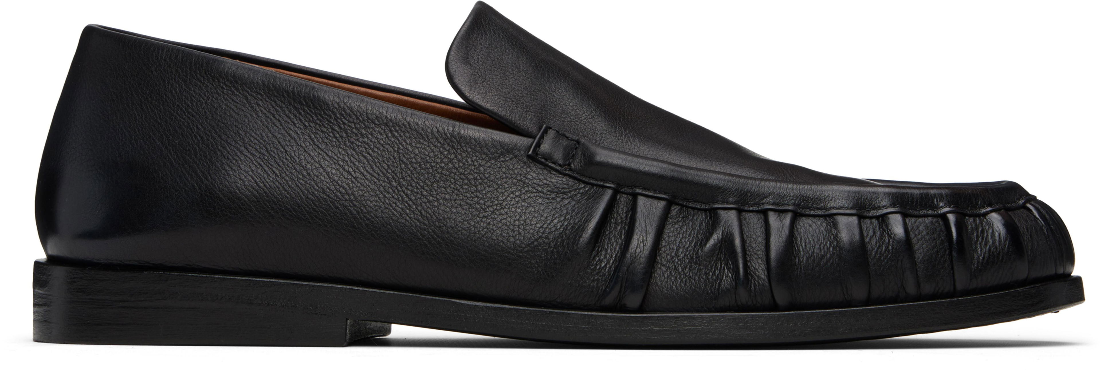 Black Mocassino Loafers by MARSELL