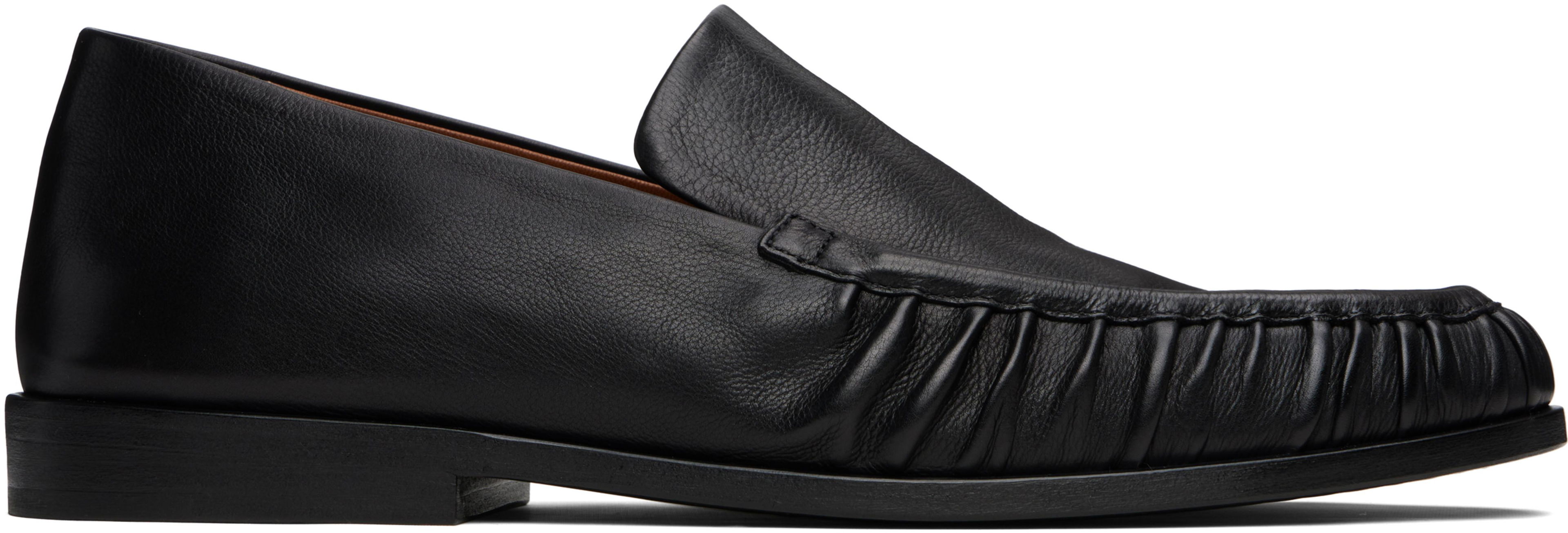 Black Mocassino Loafers by MARSELL