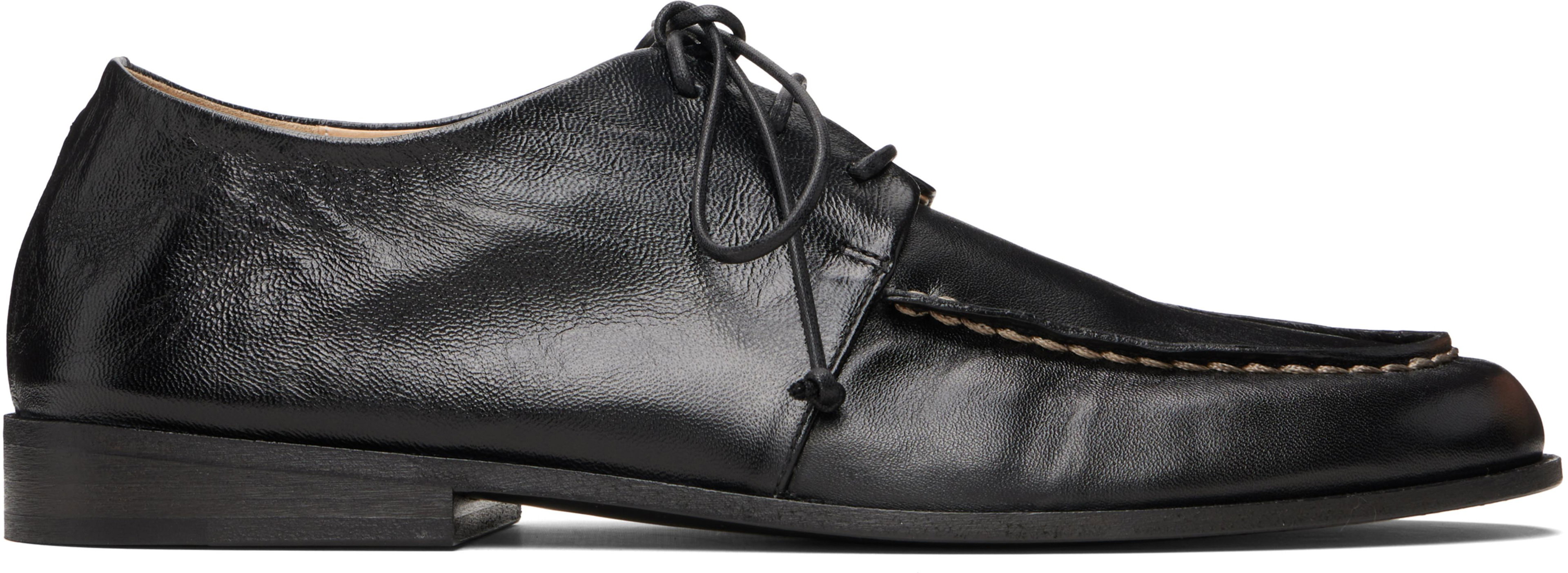 Black Mocasso Derbys by MARSELL