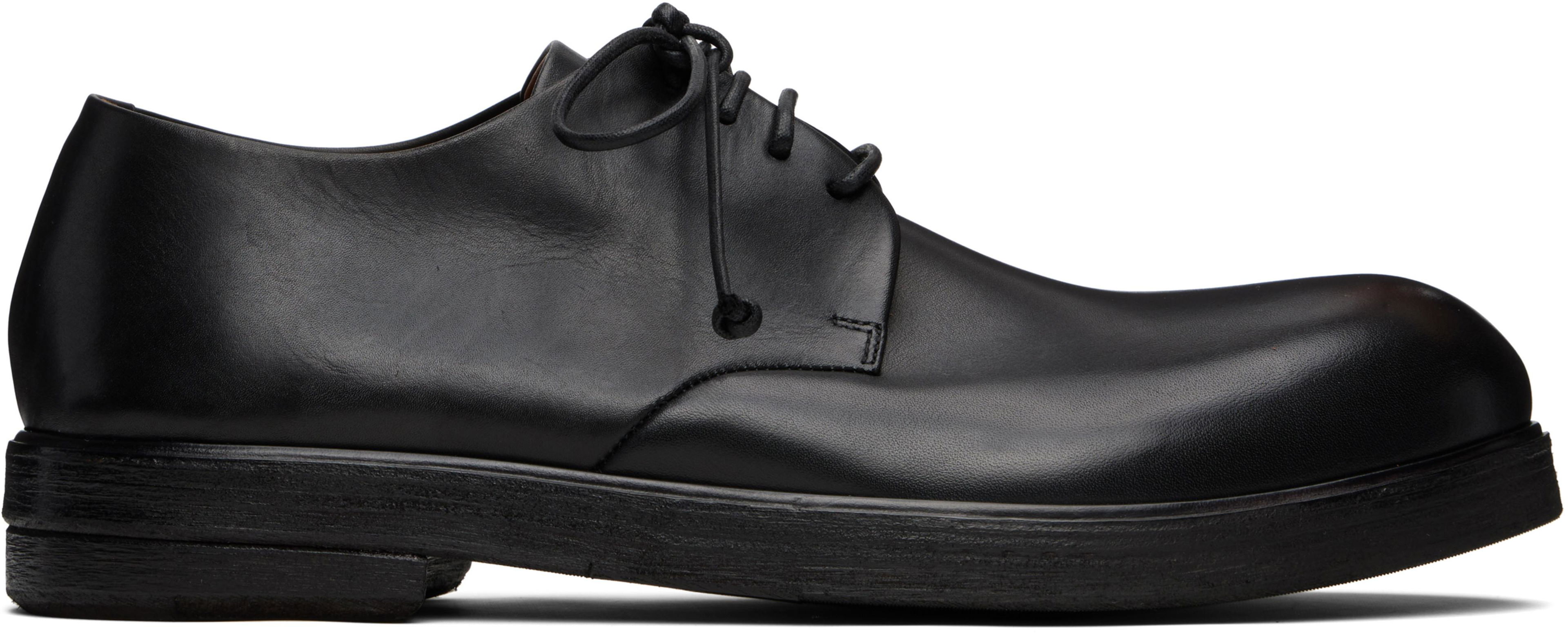 Black Zucca Zeppa Derbys by MARSELL