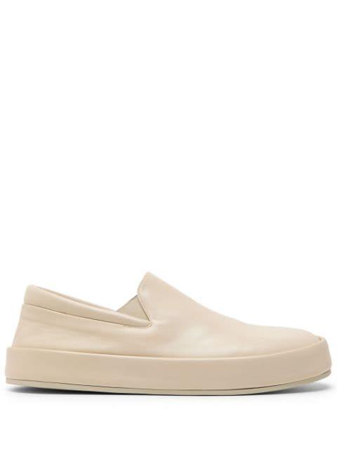 Cassapelle leather sneakers by MARSELL