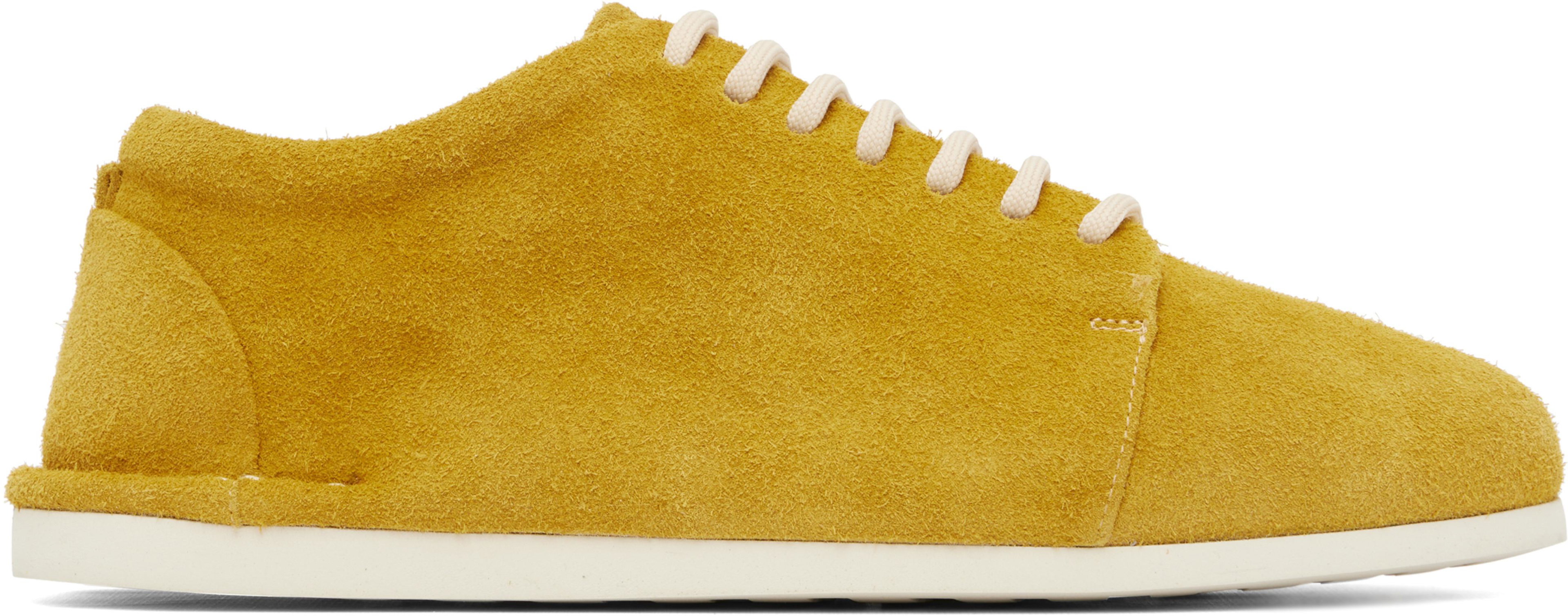 Yellow Sancrespella Derby Sneakers by MARSELL GOMME