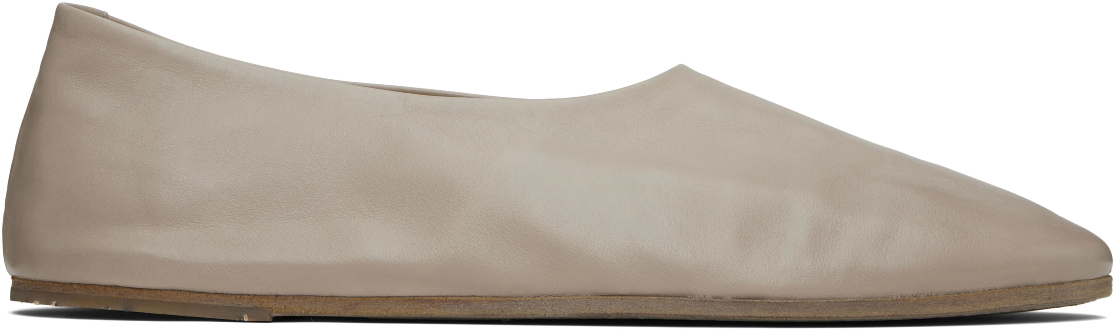 Gray Coltellaccio Slip-On Loafers by MARSELL