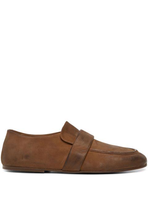 Steccoblocco leather loafers by MARSELL