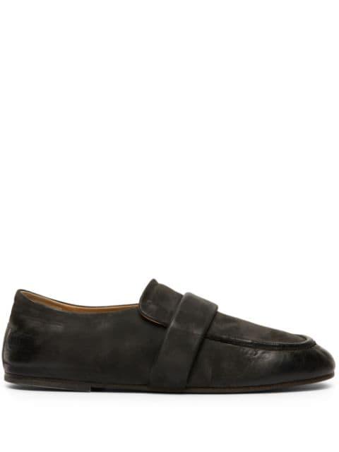 Steccoblocco leather loafers by MARSELL