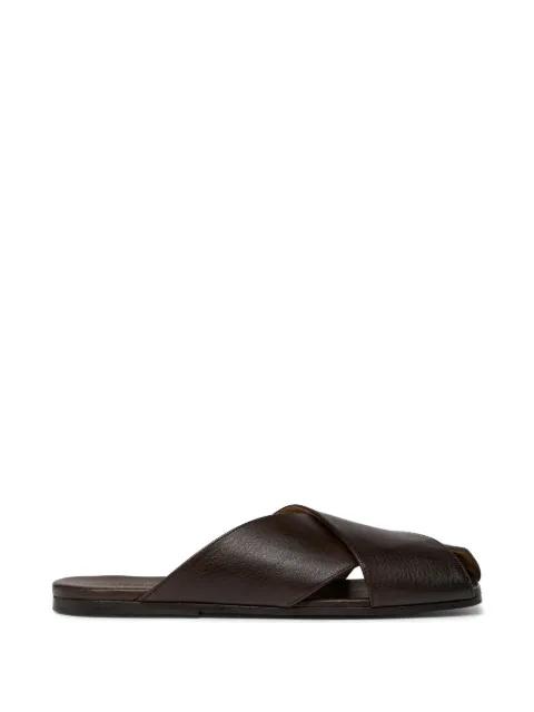 crossover-strap sandals by MARSELL