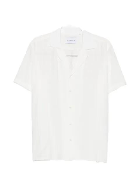 short-sleeve camp-collar shirt by MARSEM