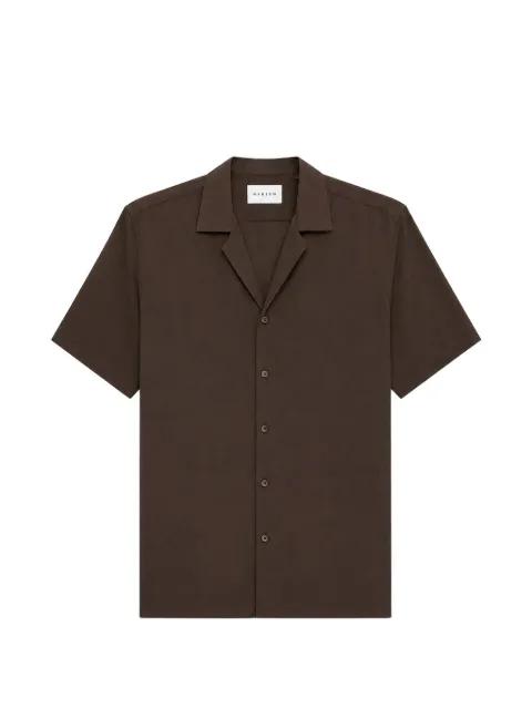 short-sleeved camp-collar shirt by MARSEM