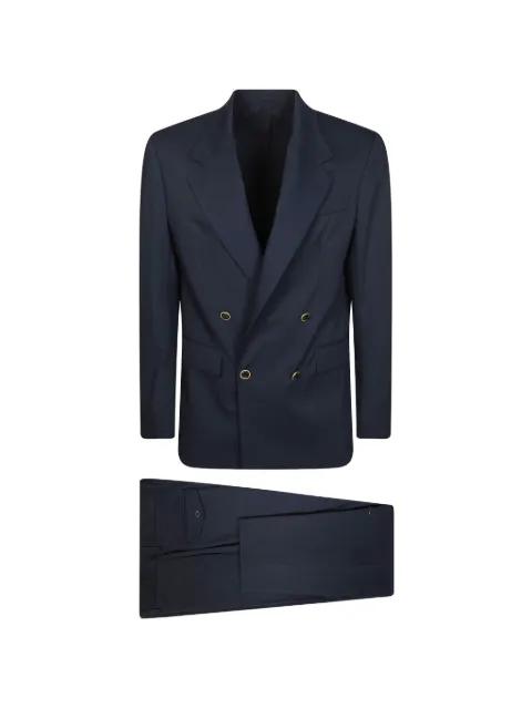 slim-fit double-breasted suit by MARSEM
