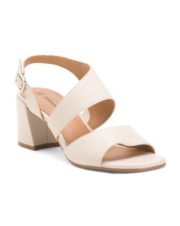 Leather Everly Asymmetrical Comfort Sandals for Women by MARSHALLS Leather Everly Asymmetrical Comfort Sandals for Women by MARSHALLS