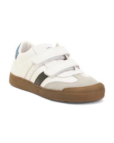 Leather Riby Sneakers (Toddler Kid) | Leather/Man-Made Sole/Suede by MARSHALLS