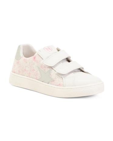 Pinn Sneakers (Baby Toddler Kid) | Leather/Man-Made Sole by MARSHALLS Pinn Sneakers (Baby Toddler Kid) | Leather/Man-Made Sole by MARSHALLS