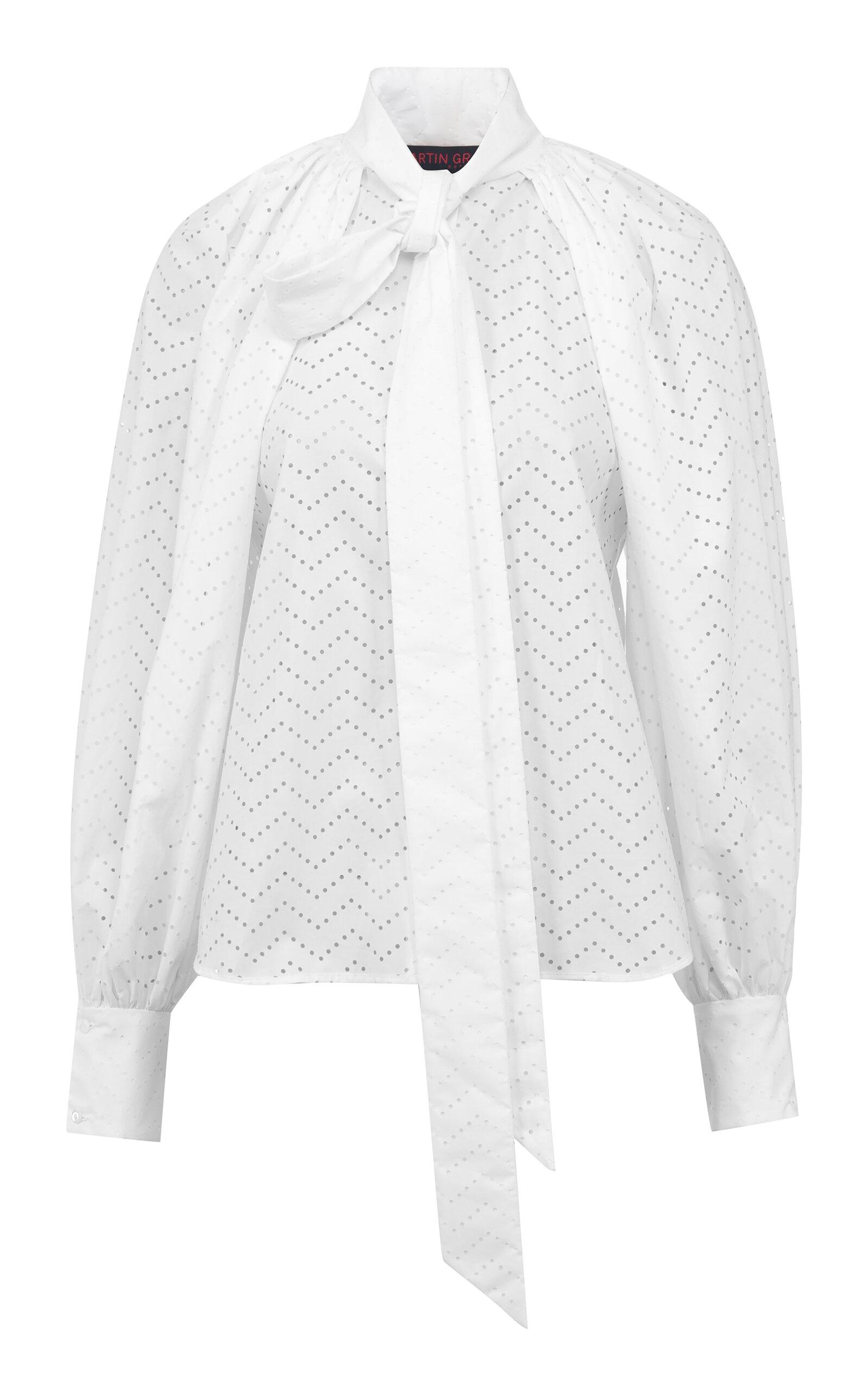 Martin Grant Balloon Sleeve Cotton Top - Moda Operandi by MARTIN GRANT