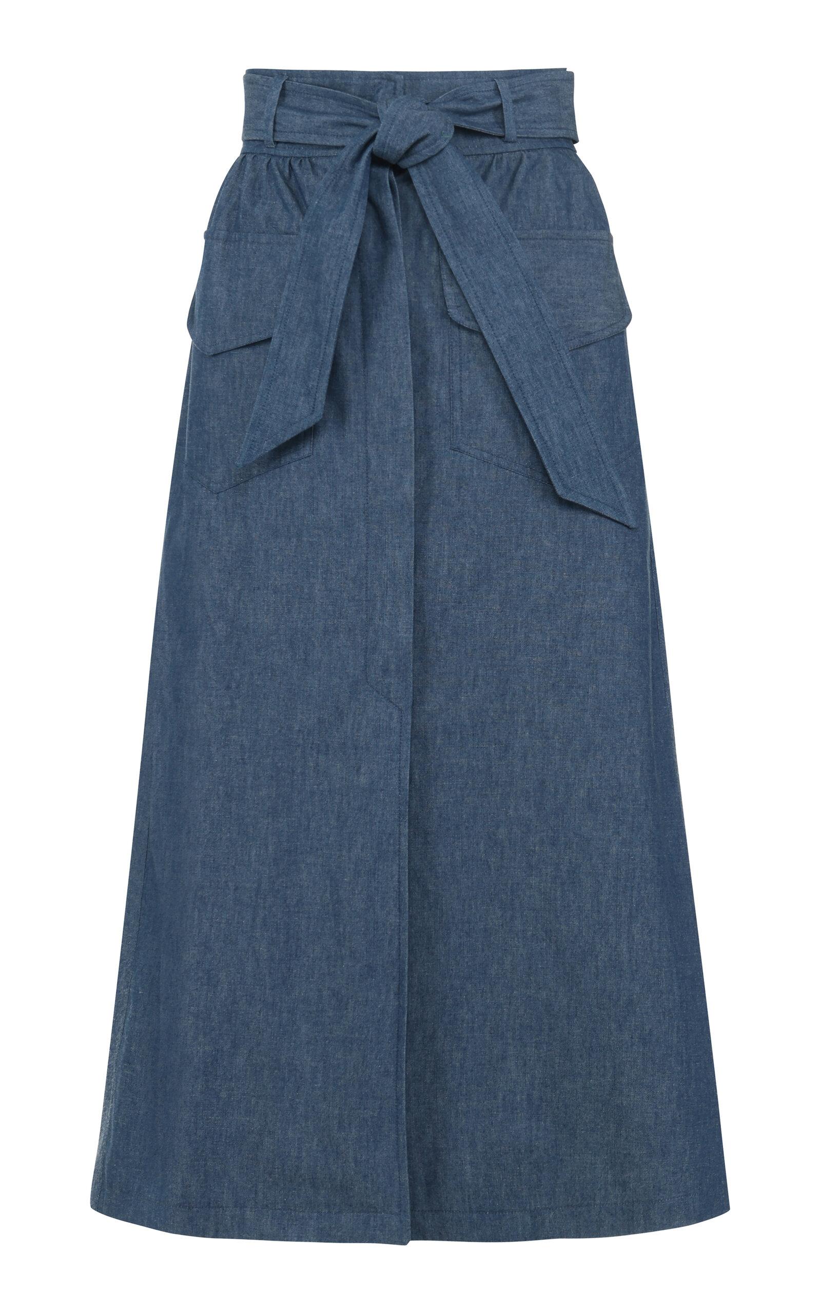 Martin Grant Cotton Midi Skirt - Moda Operandi by MARTIN GRANT