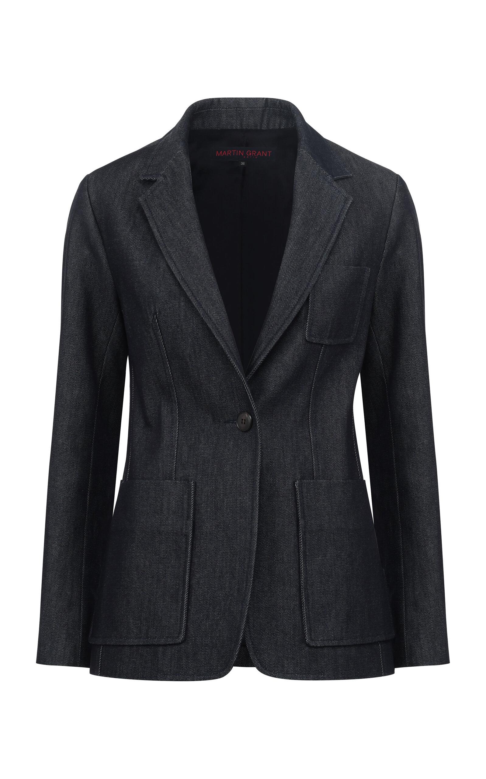Martin Grant Multi-Pocket Cotton Blazer - Moda Operandi by MARTIN GRANT