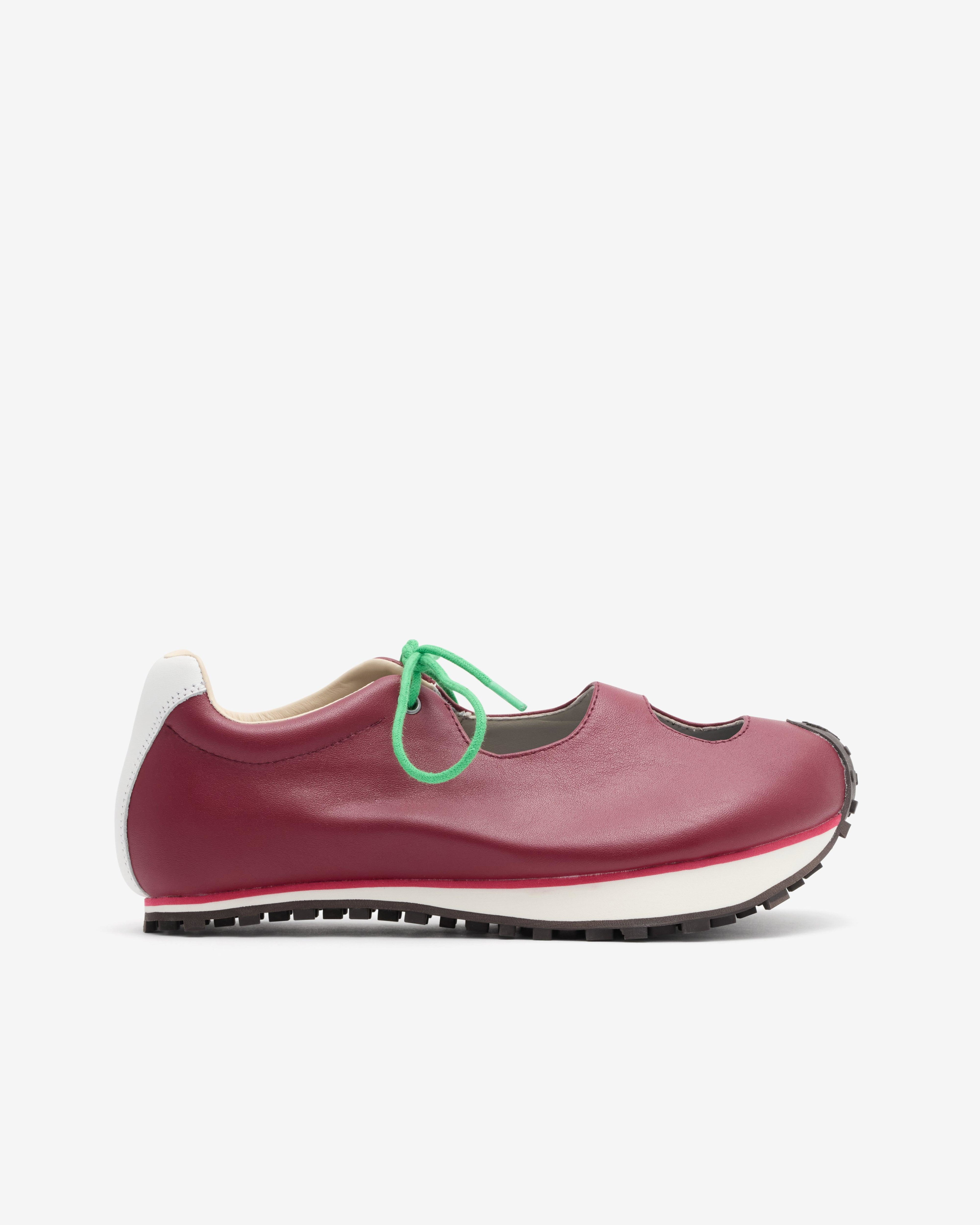 Martin Sallieres - Men's Heel Drop Sandal - (Burgundy) by MARTIN SALLIERES