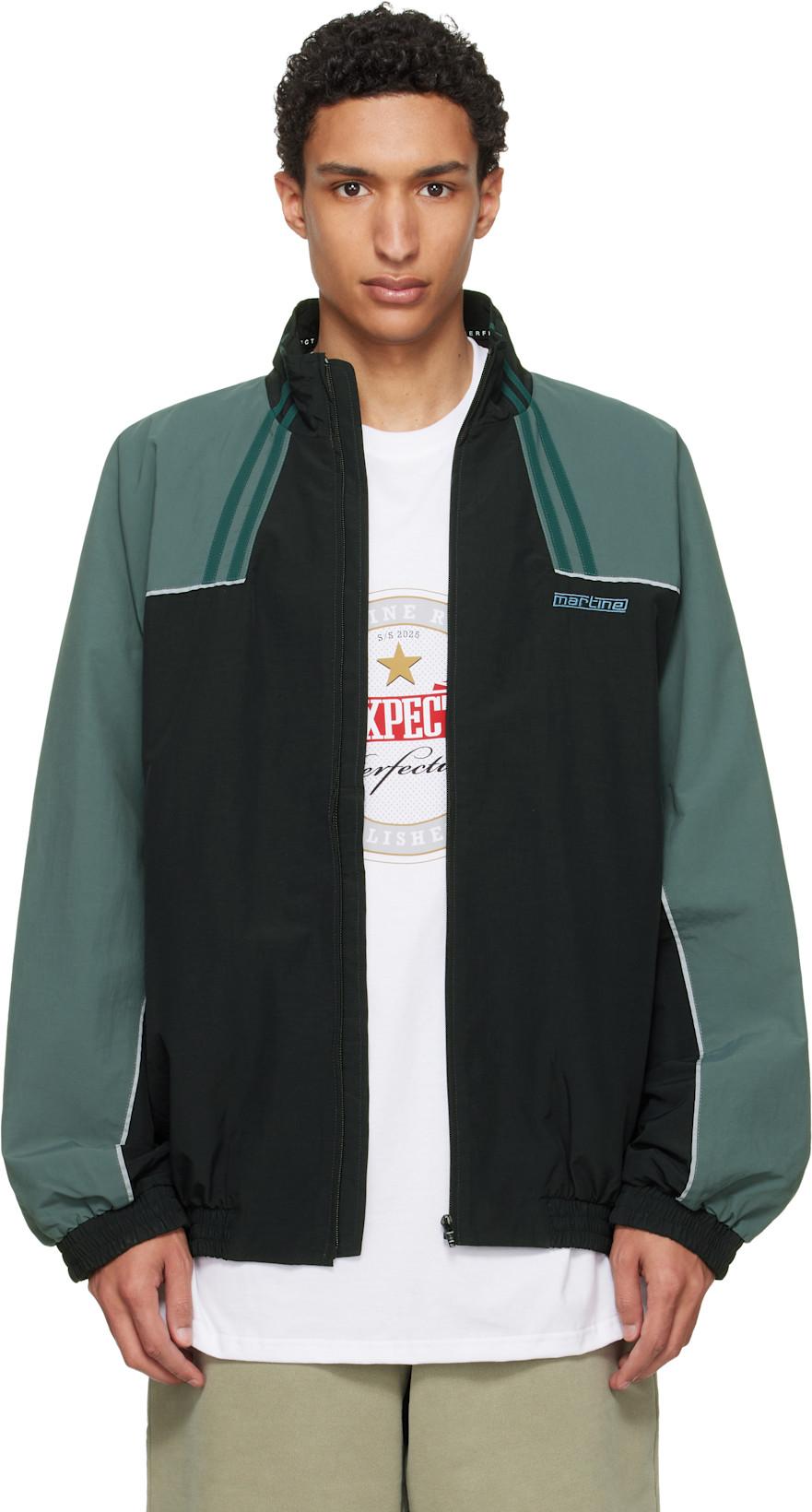 Black T-Lining Track Jacket by MARTINE ROSE