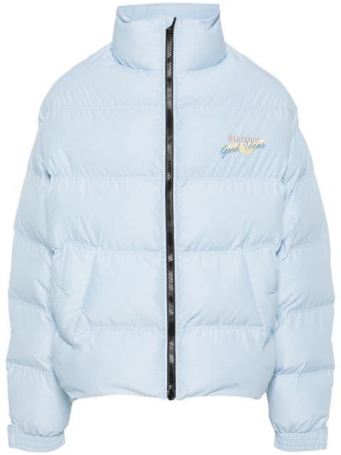 Doll logo-embroidered padded jacket by MARTINE ROSE