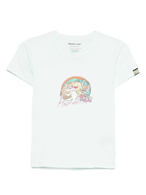 High On Hope T-shirt by MARTINE ROSE