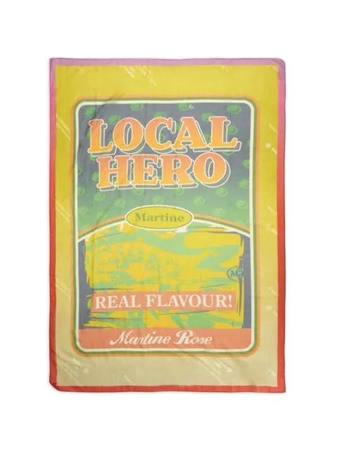 Local Hero patterned pareo by MARTINE ROSE